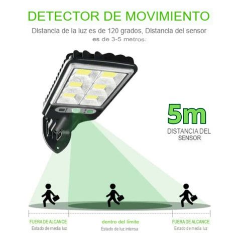 Lampara Solar Led - ILUMINIUM