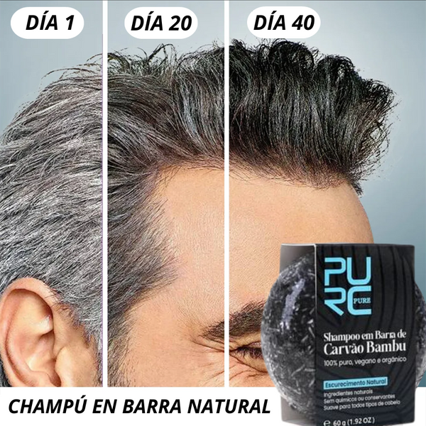 PURE HAIR® - Champú Restaurador Capilar en Barra